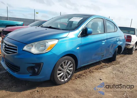 2018 Mitsubishi Mirage G4 Es из США, поврежденный, VIN ML32F3FJ2JHF06155